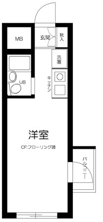 スカイコート西横浜第６の物件間取画像